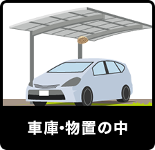 車庫・物置の中